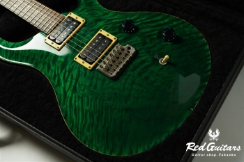Custom24 10top Quilt Roseneck - Emerald Green